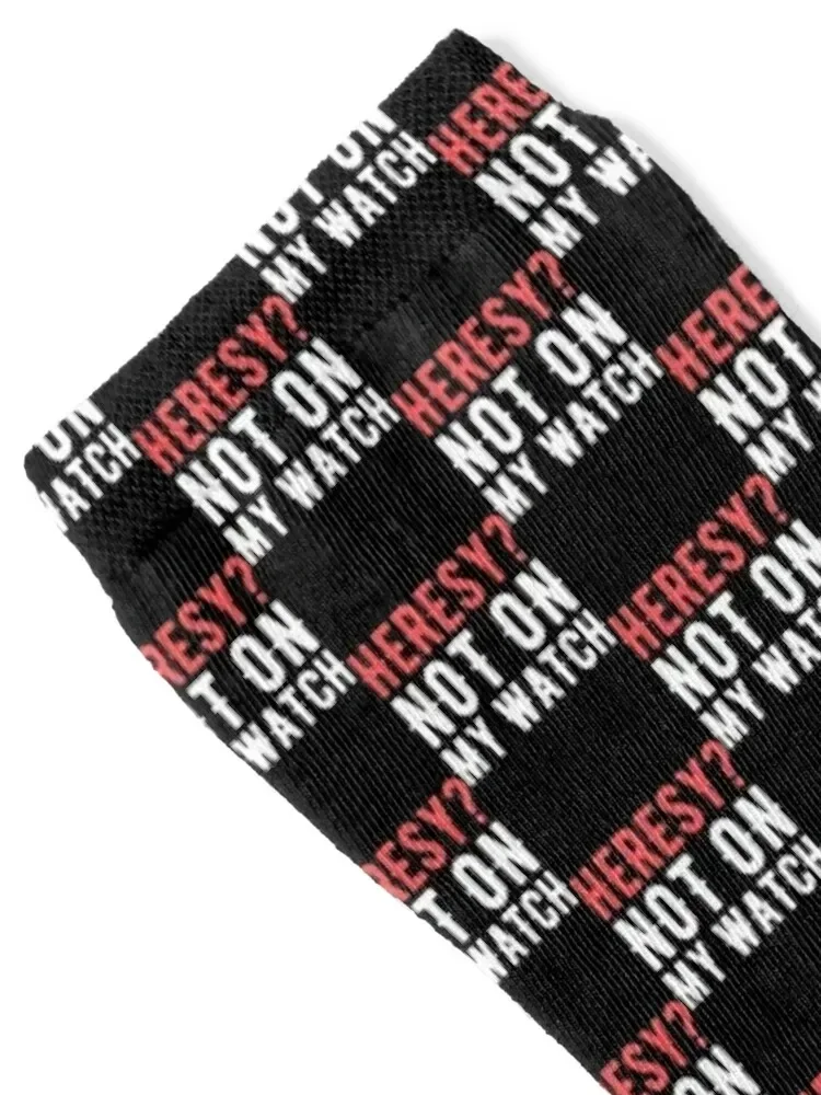 Heresy Not On My Watch Wargaming Socks Children's cotton christmass gift Socks For Girls Men's