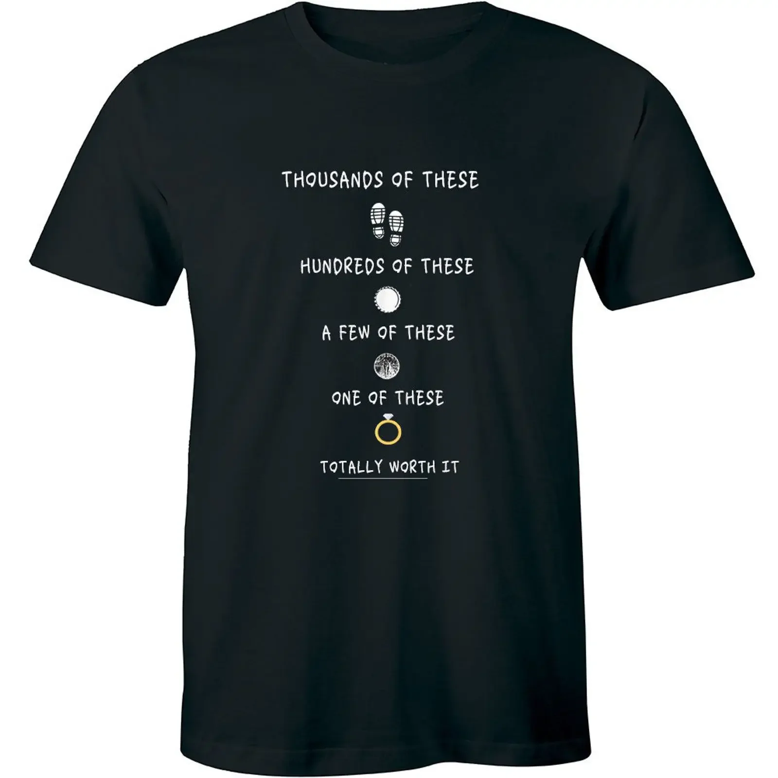 Thousands Of These Hundred A Few Totally Worth It T Shirt for Men vintage Washed Casual Comfortable Unisex fashion homme
