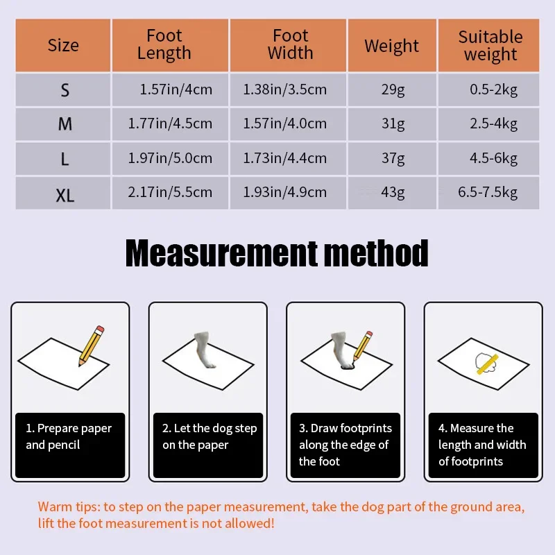 미끄럼 방지 통기성 내마모성 강아지 부츠, 소형 중형 애완 동물 강아지 보호 신발에 적합, 4 개