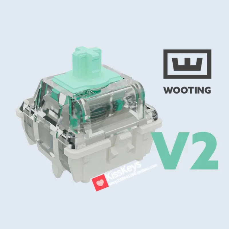 Магнитный переключатель Wooting Lekker 60HE/60HE+ L60 V2 40cN, триггерные линейные переключатели, аксессуары для механической клавиатуры для игр и офиса
