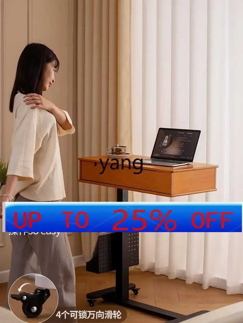 LMM removable dresser solid wood bedroom lift dressing table clamshell small apartment dressing table