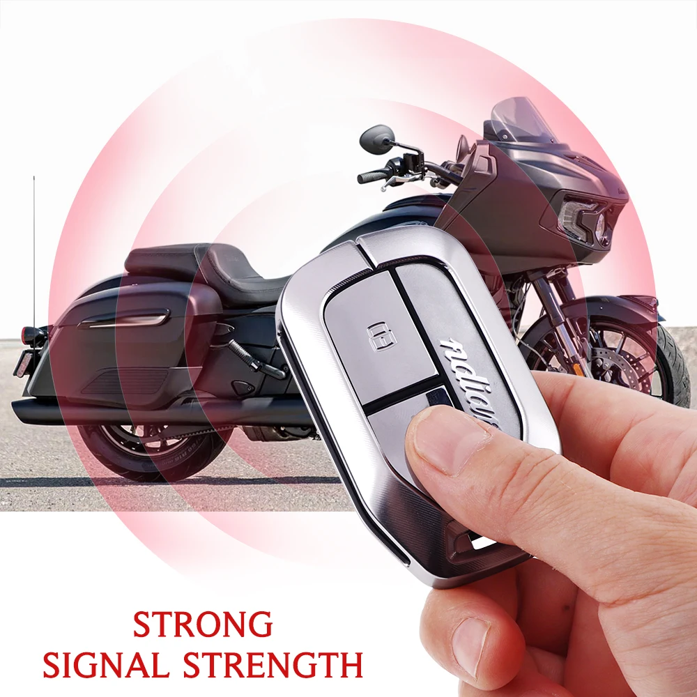 For Indian Challenger Dark Horse 2020 2021 Motorcycle Key Case ONE Button Key Protection