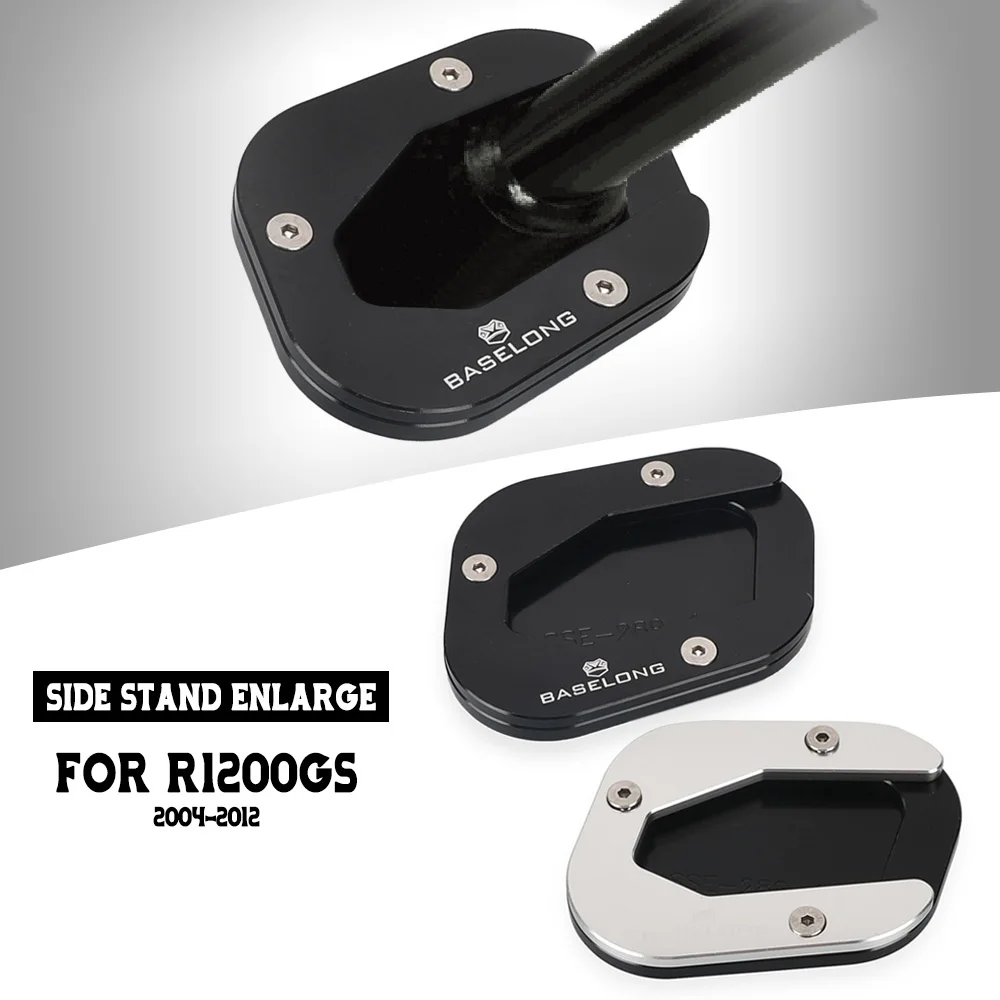

R 1200 GS 2004 2006 2007 2008 2009 2010 2011 2012 Motorcycle Kickstand Side Stand Enlarge Extension For BMW R 1200 GS R1200GS