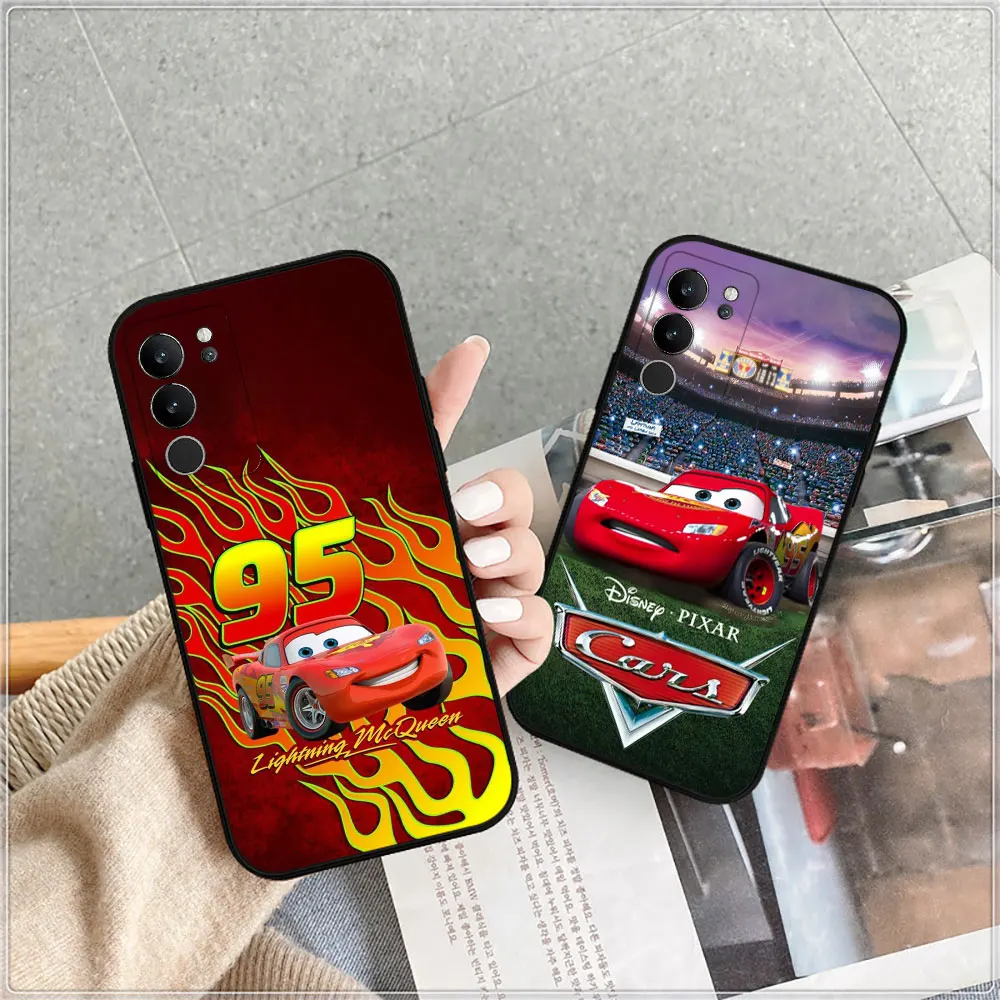 Disney Cars Lightning McQueen Case For VIVO V30 V29 V29E V27 V27E V25 V23 V23E V21 V21E V20 V20SE V17 V15 V11 V11I 5G PRO Cover