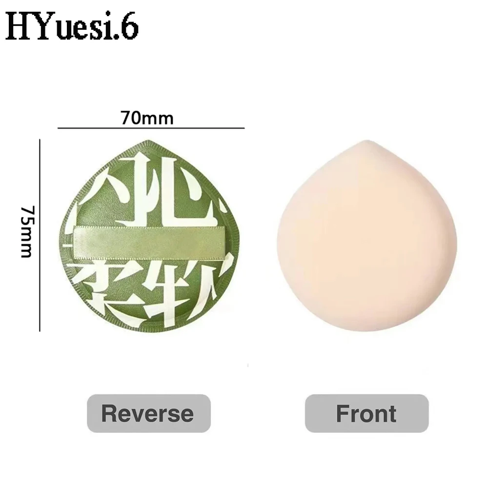 Classic Soft Makeup Blending Sponges Reusable Foundation Air Cushion Powder Puff For Applying Liquid, Cream, Loose Powder