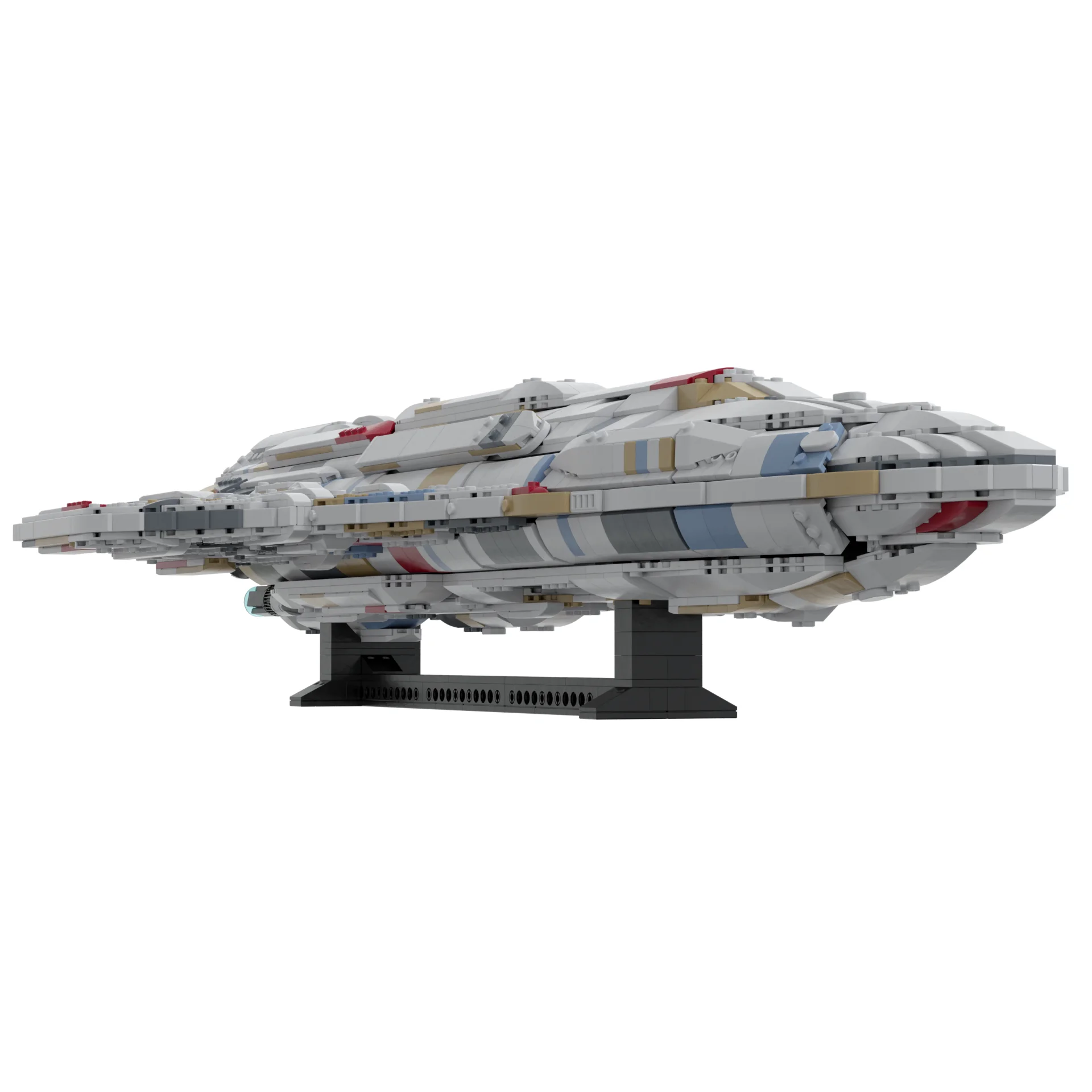 Space Movies Series UCS MC80 Liberty-type Star Cruiser MOC-152790 Building Blocks Assembly Model Spaceship Bricks Collection Toy