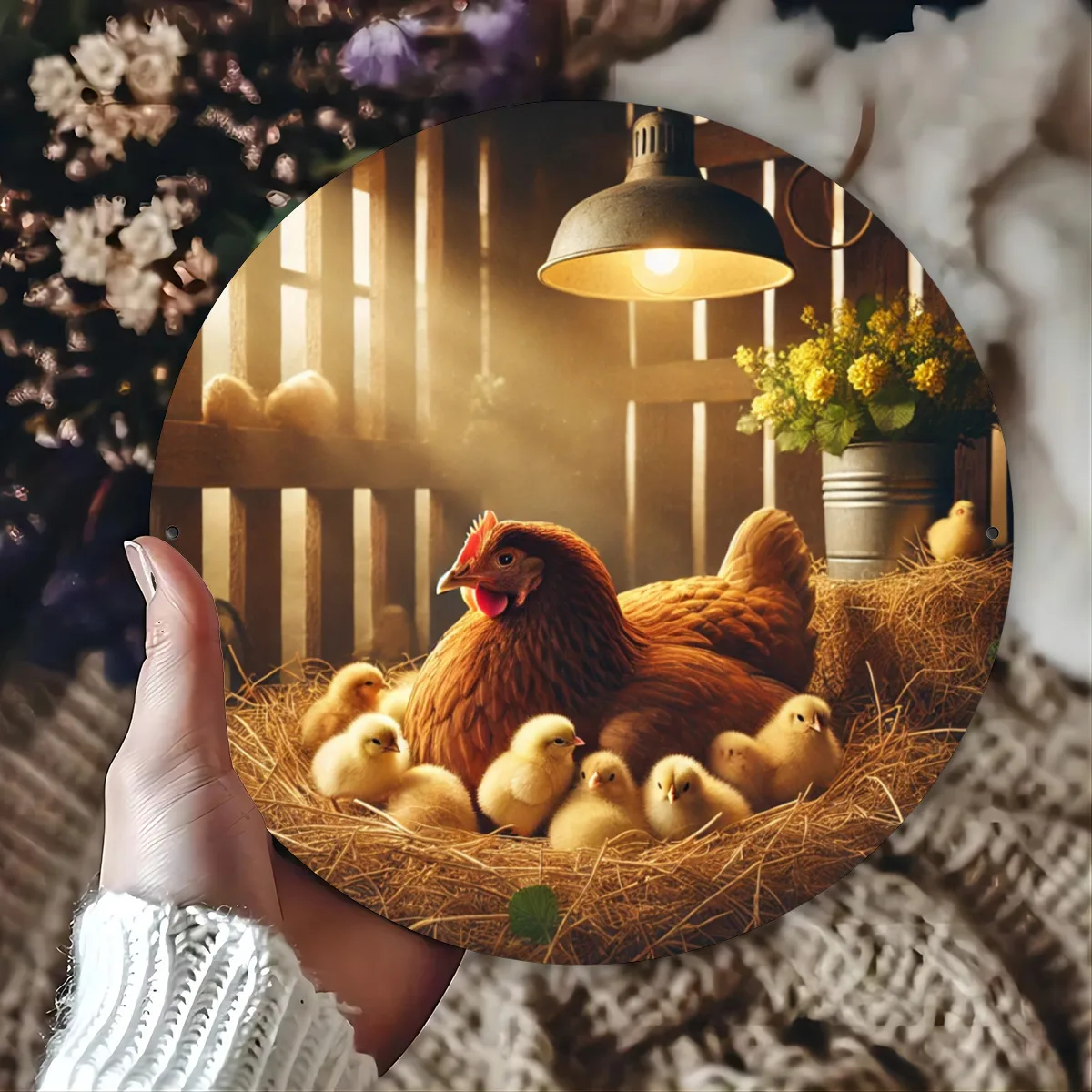 Rustic Farm Hen & C… - image