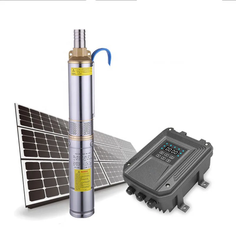 Angdong Dc Inverter Solar Booster Pump Submersible High Flow Solar Water Pump And Panels