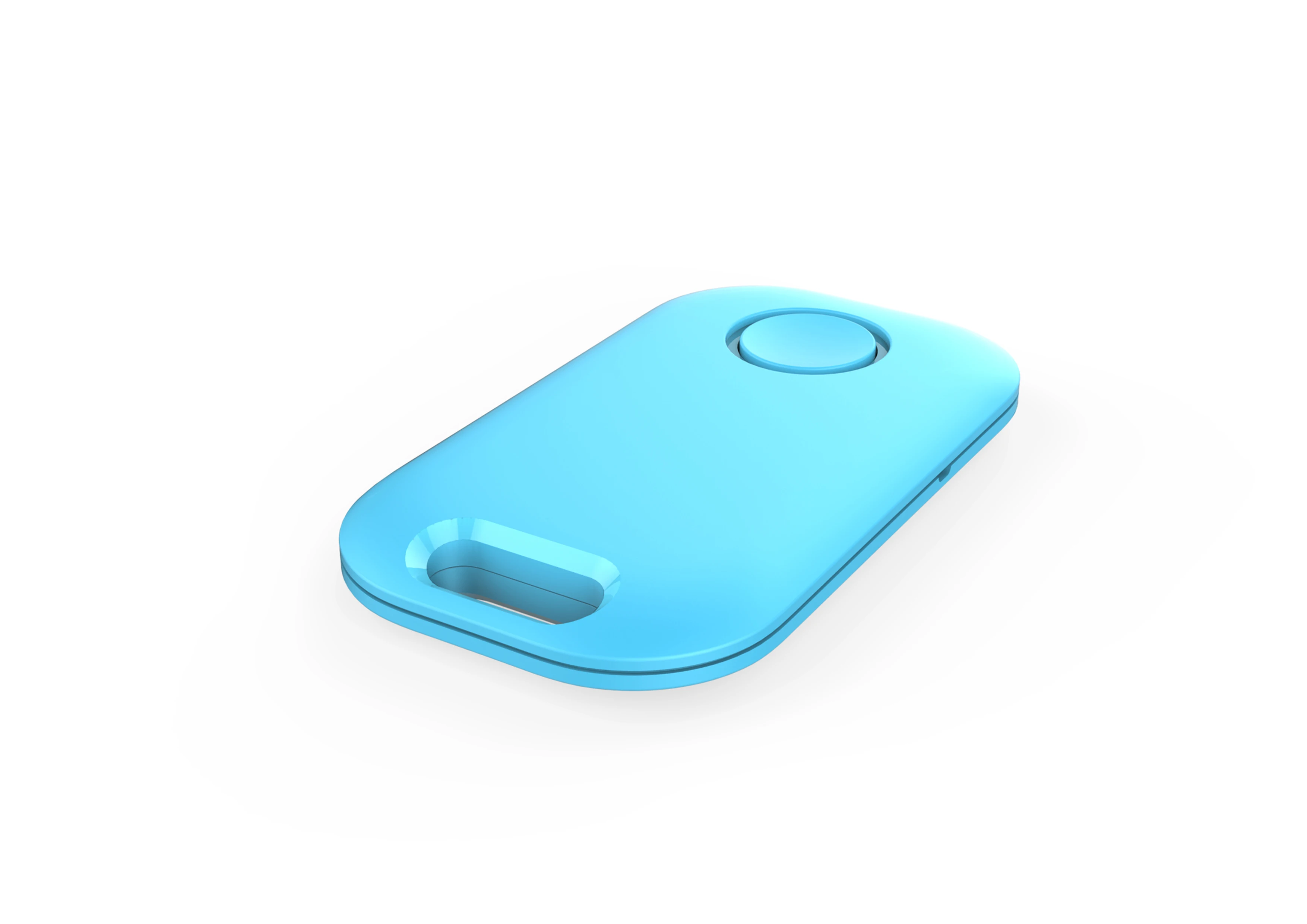 Étiquette de suivi intelligente Anti-perte avec Logo personnalisé, 3 pièces, avec application de Navigation GPS, télécommande, alarme sonore en plastique