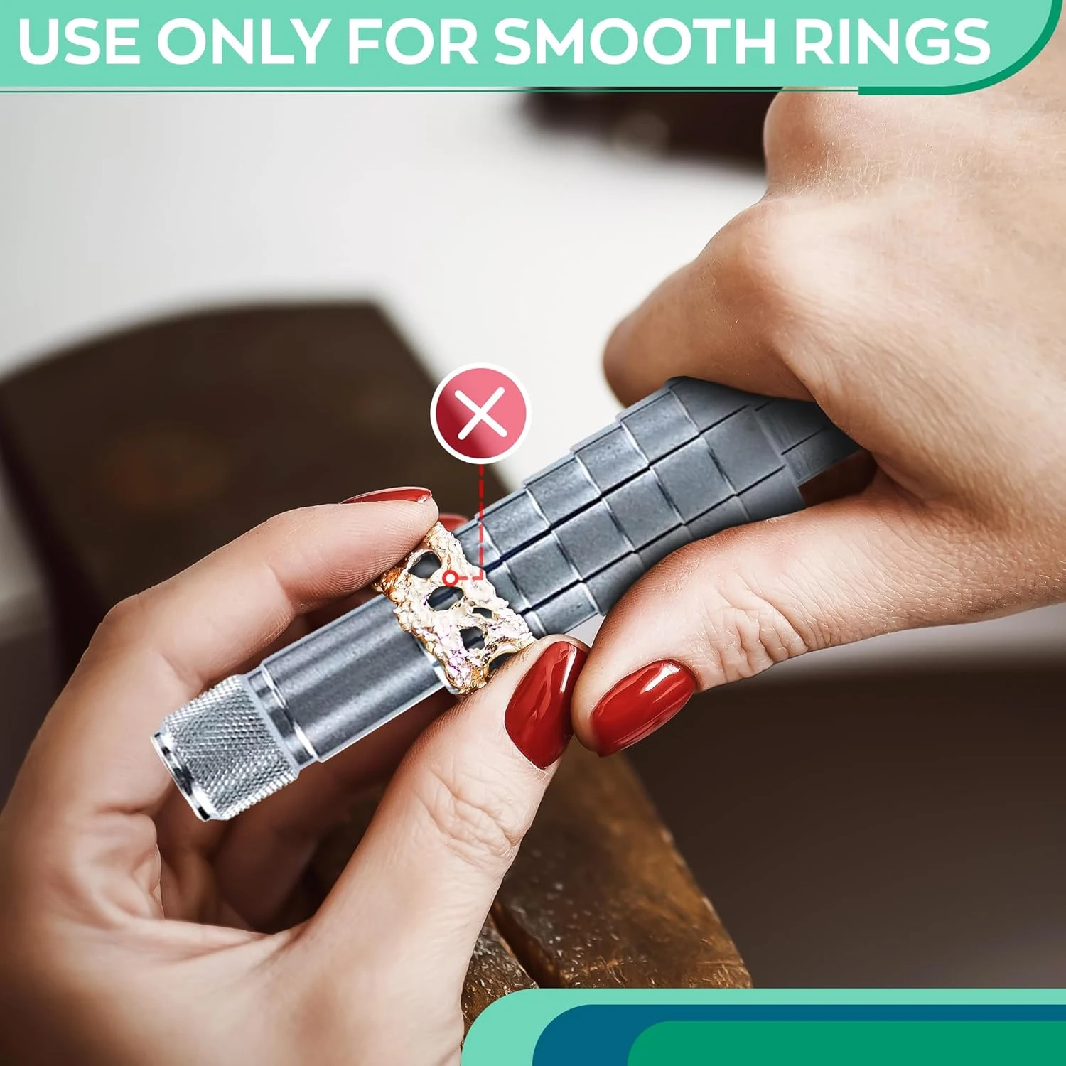 ضبط حجم الخاتم لخاتم الزفاف ، نقالة خاتم ، طقم سيزر ، موسع ، أعمال تكبير ، أدوات صنع المجوهرات