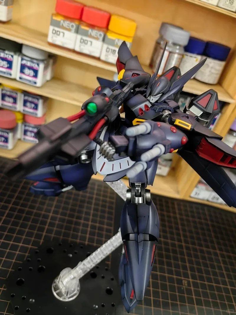 Bandai Original Super Robot Taisen Model Kit Anime Figure Hg Gespenst Action Figures Giocattoli Ornamenti da collezione Regali