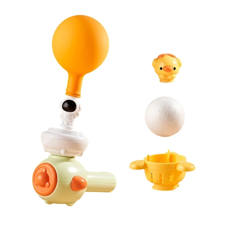 Kids Cartoon Blowing Game Balls Toy Breathing Control Floating Balls Toy for Boy Girl Sensory Development Toy for Child