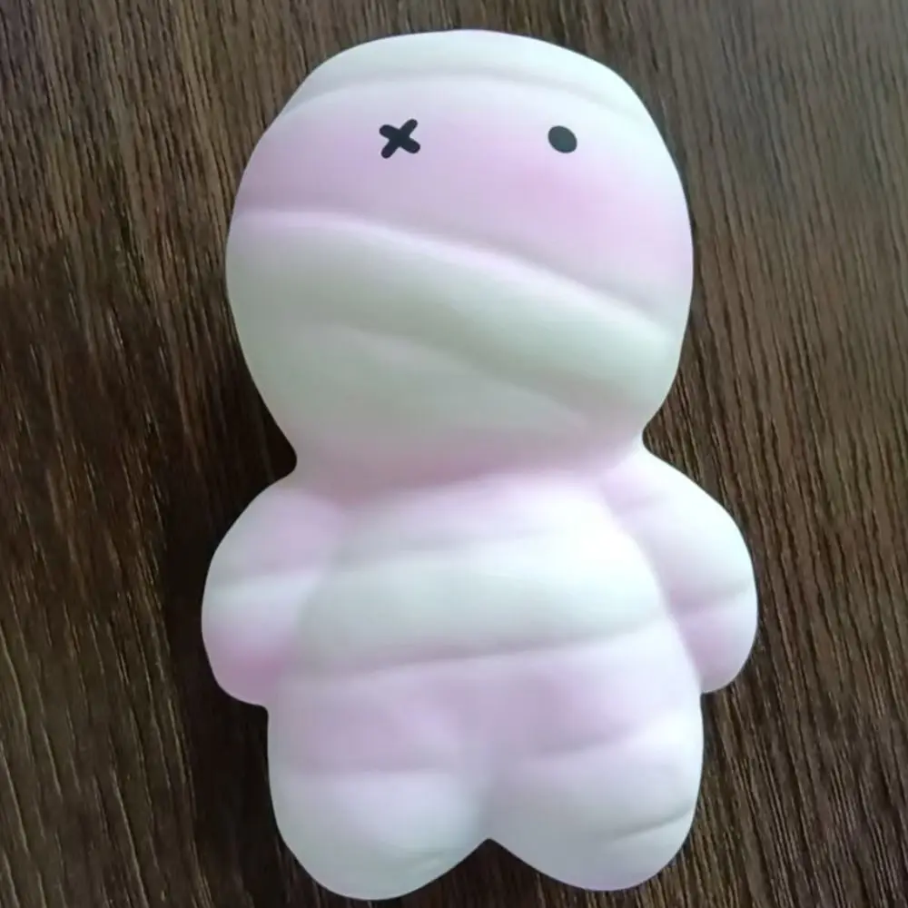 Fidget Toy Soft Mummy Squishy Toy Super Soft Pressable Mummy Squeezable Toy Cute Moist Mummy Slow Rebound Toy Girls