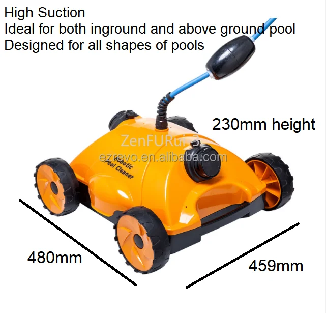 Factory Direct Premium Quality Automatic High Suction Robotic Swimming Pool Cleaner robot