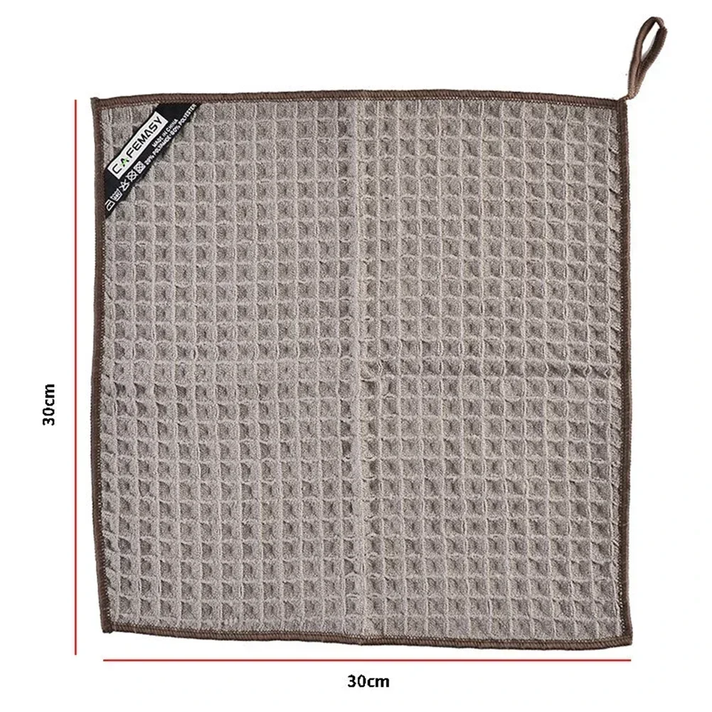 Barista Bar Towel Milk Tea Shops Coffee Machines Special Rag Absorbing Water Without Lint Cleaning Cloth Square Towel