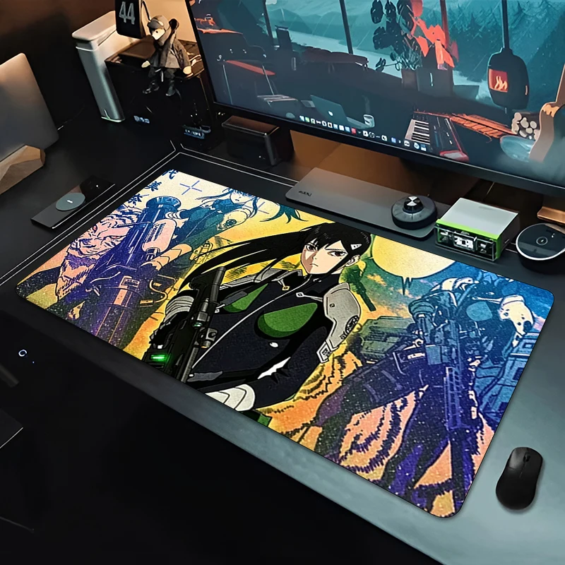 Large Mouse Pad Smooth Gamer keyboard pad Kaiju No.8 Cool Gaming Desk Mat Popular Anime Carpet Computer Mousepad For Best Gift