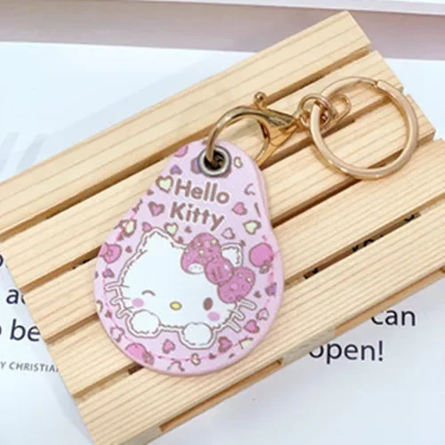 Sanrio Hello Kitty Water Drop Type Access Control Card Cover Melody Cinnamoroll Cartoon Elevator Card Pu Key Protection Cover