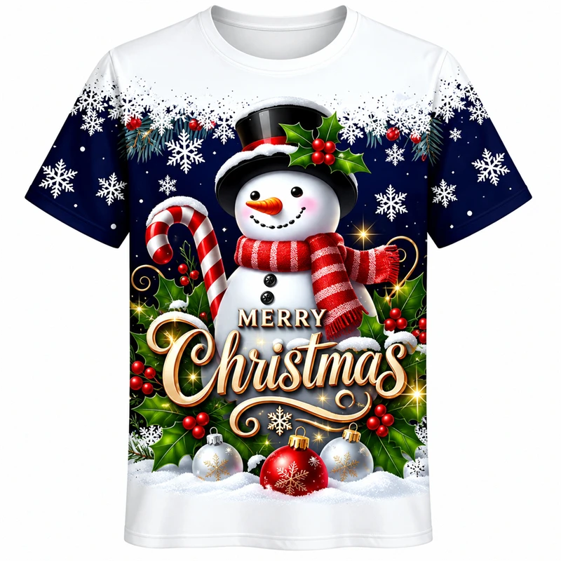T-shirt de Noël pour hommes, m - Men'S Fashion Xmas Party avis et prix