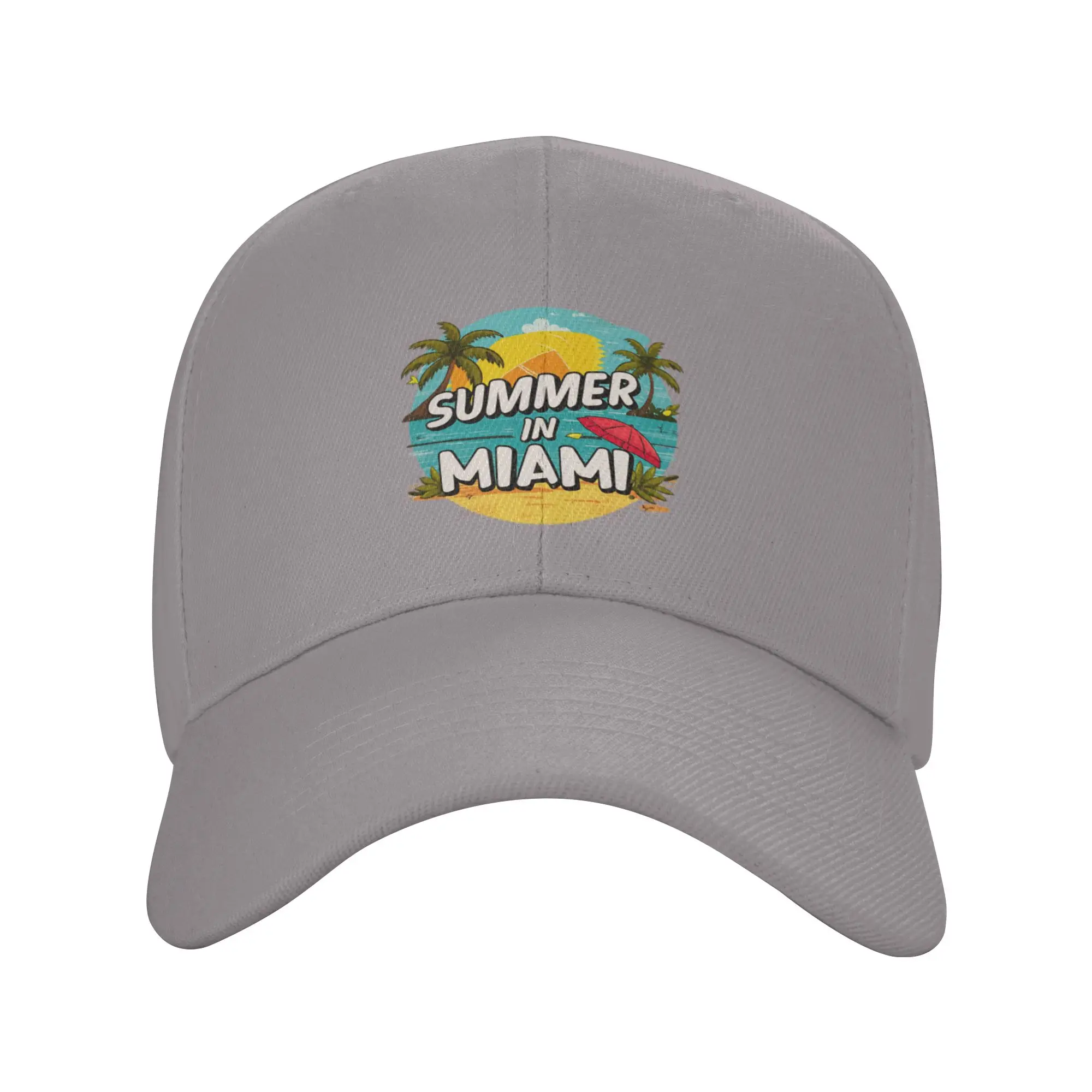 Hot Sale Soaking Up the Sun  Summer in Miami Baseball Cap  Breathable Men's Panama Hat  Parade Men's Panama Hat