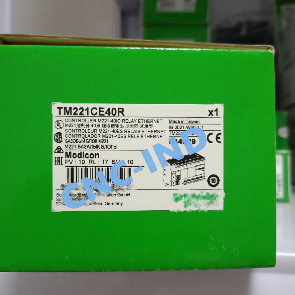 

Контроллер PLC TM221CE40R, реле, абсолютно новое, быстрое