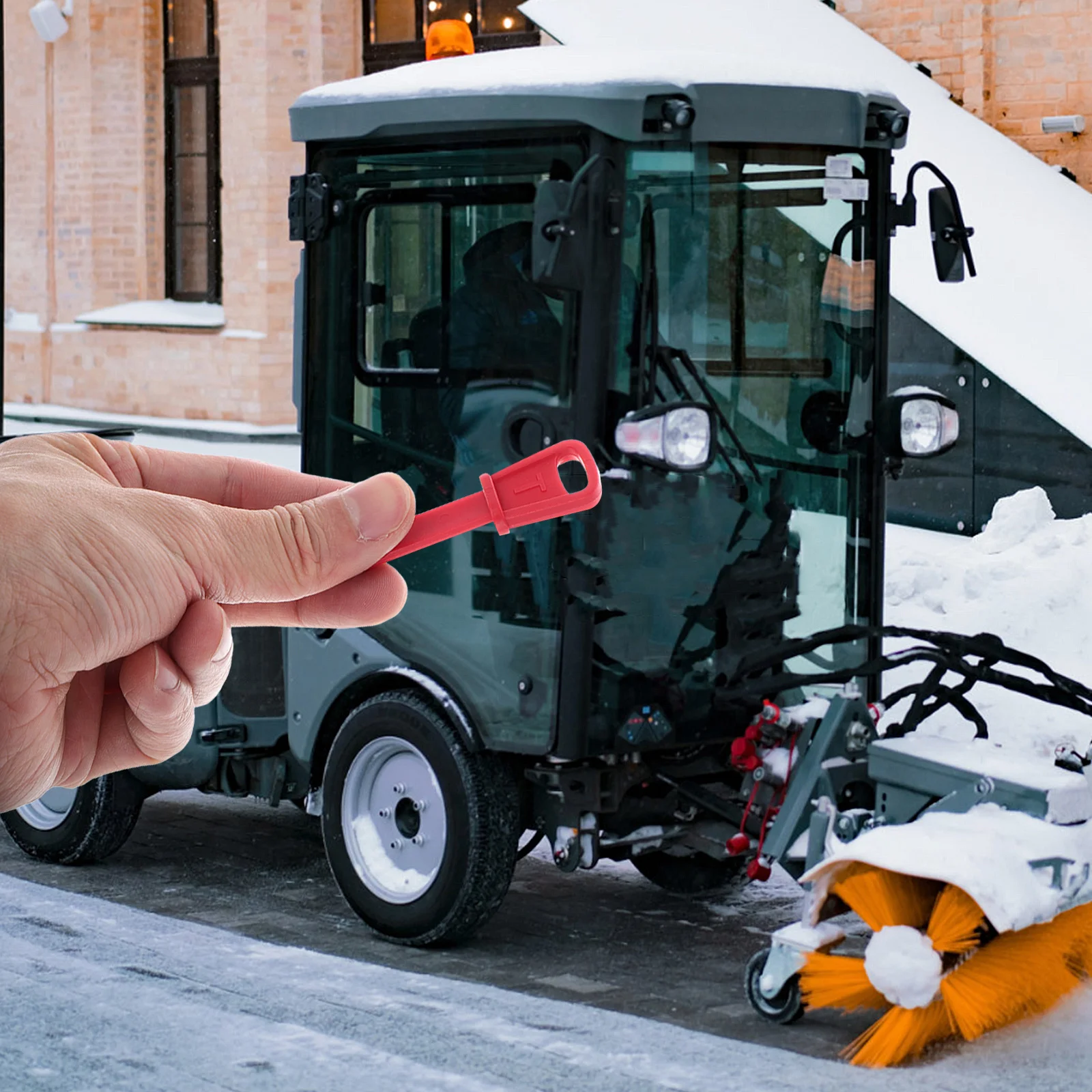 

5 pcs Snow Thrower Keys Universal Replacement For Starter Durable Ignition Fit All Major Brands Winter Snow Removal