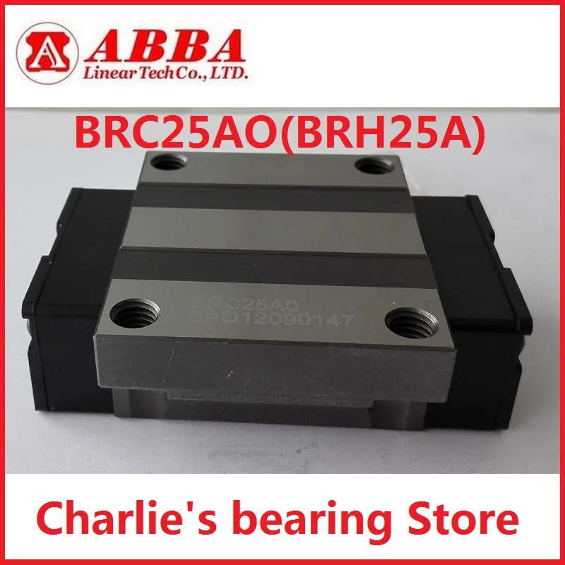 

16pcs/lot 100% brand new original genuine Taiwan ABBA Linear bearings BRH25A, Flange slider blocks BRC25A0