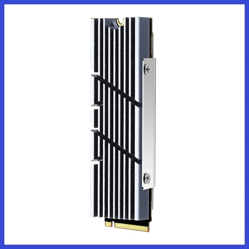 

Радиатор SSD M.2 NGFF NVME 2280 с силиконовой термопрокладкой, охладитель SSD, охлаждающий радиатор из алюминиевого сплава для настольного ПК PS5