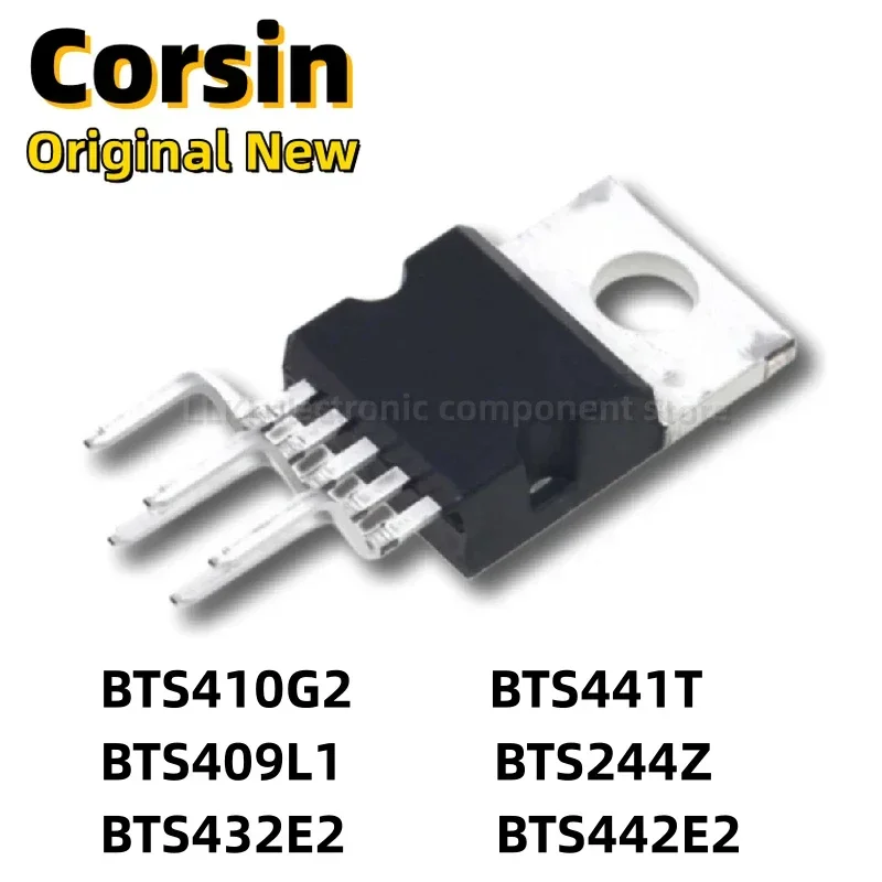 1pcs BTS410G2 BTS441T BTS409L1 BTS244Z BTS432E2 BTS442E2 TO220-5 MOS FET TO-220-5/