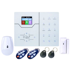 Meian 433Mhz 868Mhz Menu Anglais HA-VGT RJ45 Ethernet TCP IP Et 4G 101Alarm Système En Temps Armer Désarmer Contrôle par WebIE Et App