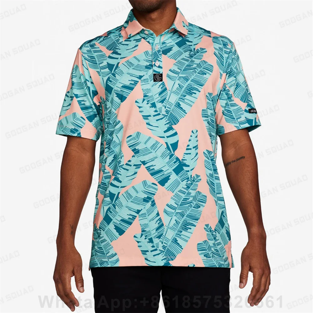 Kid's Outdoor Sports POLO Golf Shirt Casual Versatile Printed T-shirt Quick-drying Breathable Mtb Jersey Rcing Suit Golf Shirt view 4