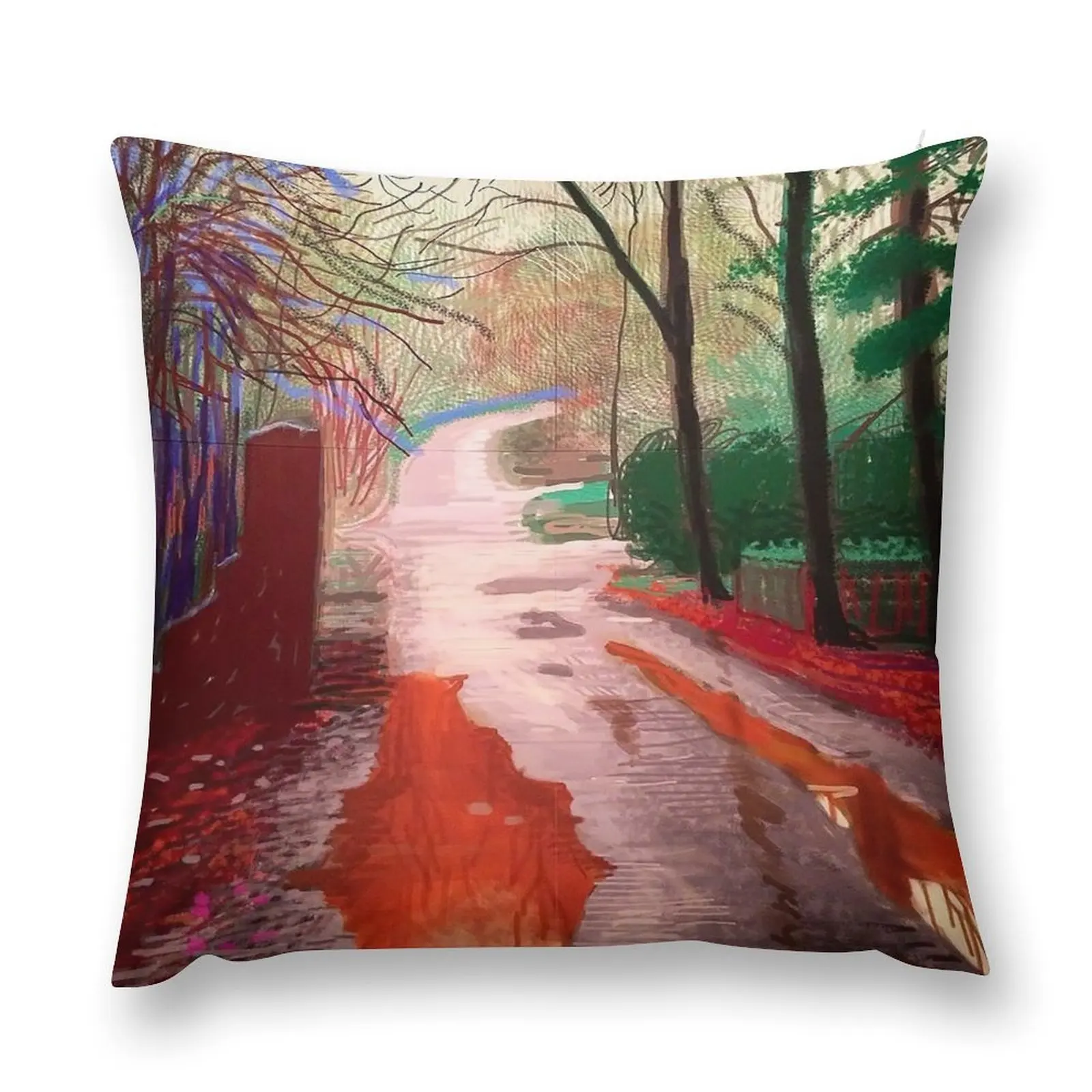 David Hockney Throw Pillow autumn decoration Decorative Sofa Cushions Pillow Decor Cushions For Decorative Sofa pillow