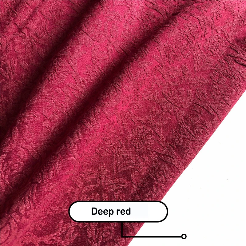 1 meter X 1.45 meter Thick Cotton Material Coat Gown Fabric Autumn Winter