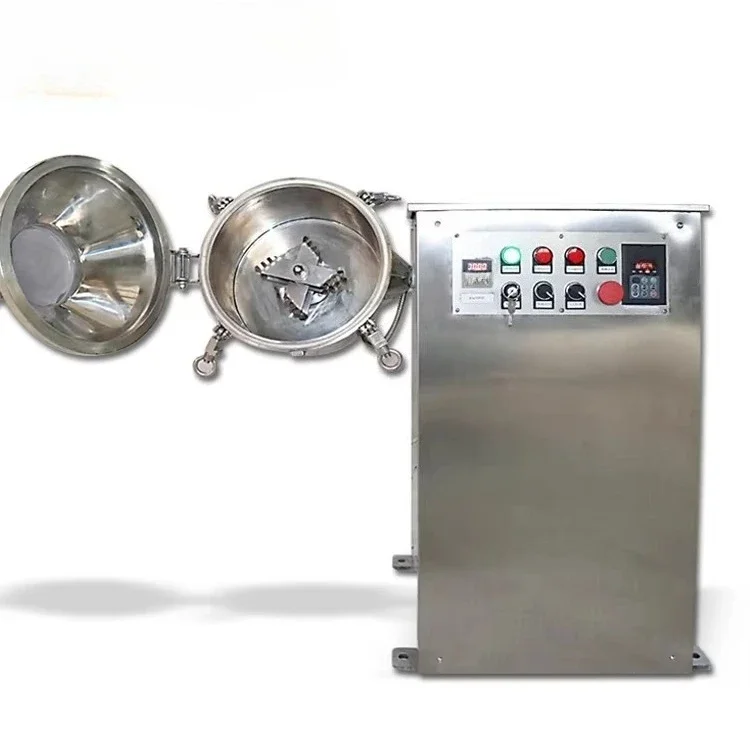 High Speed Dispersion Mixer Electric Stainless Steel Cosmetic Perfume Food Powder Homogenizing Agitator Mixing Machine