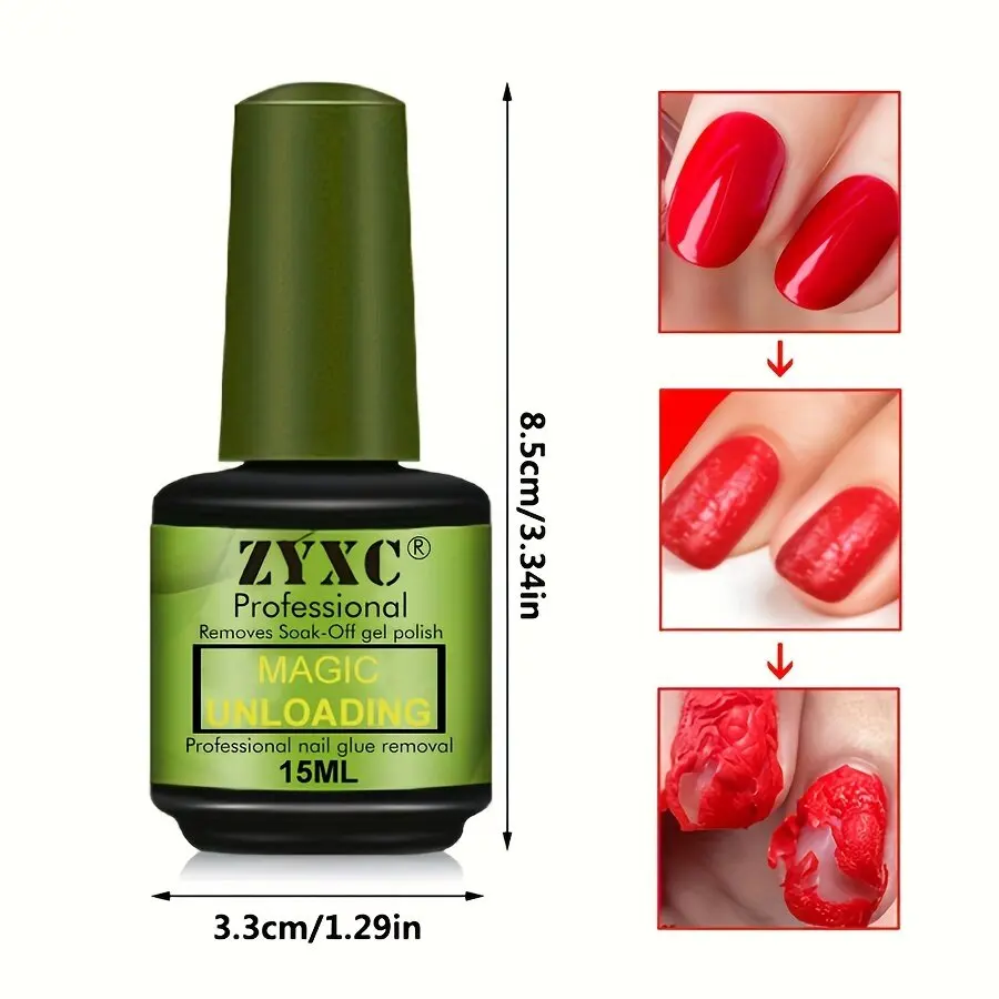 15Ml Vrouwen Nagelverwijderaar Gel Tip Schoonmaken Synthetische Vingernagel Magische Lak Lijm Nail Art Manicure Gel Gemakkelijk Te Verwijderen
