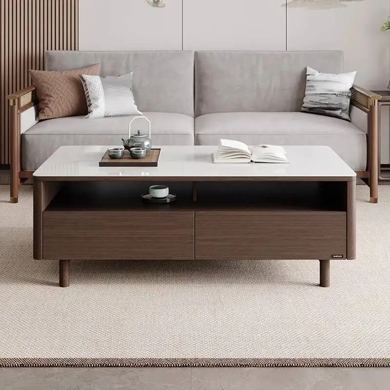 Woonkamer Tv-kamer Moderne houten standaards Designer Display Luxe salon Tv-tafel Esthetisch minimalistisch Muebles Para Tv-huismeubilair