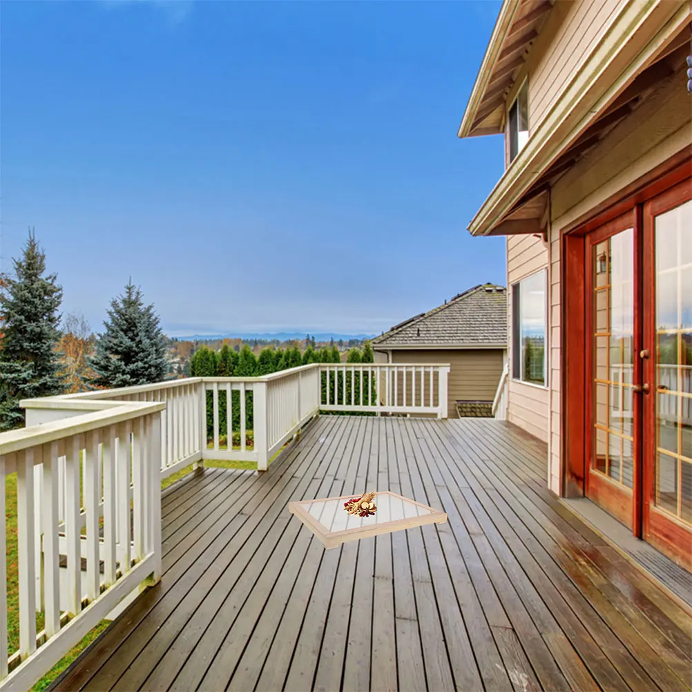 Red de malla Rectangular: estante de secado con marco de madera apilable para hierbas, hojas de té, verduras, frutas, fideos, alimentos, plantas secas, 2 uds.