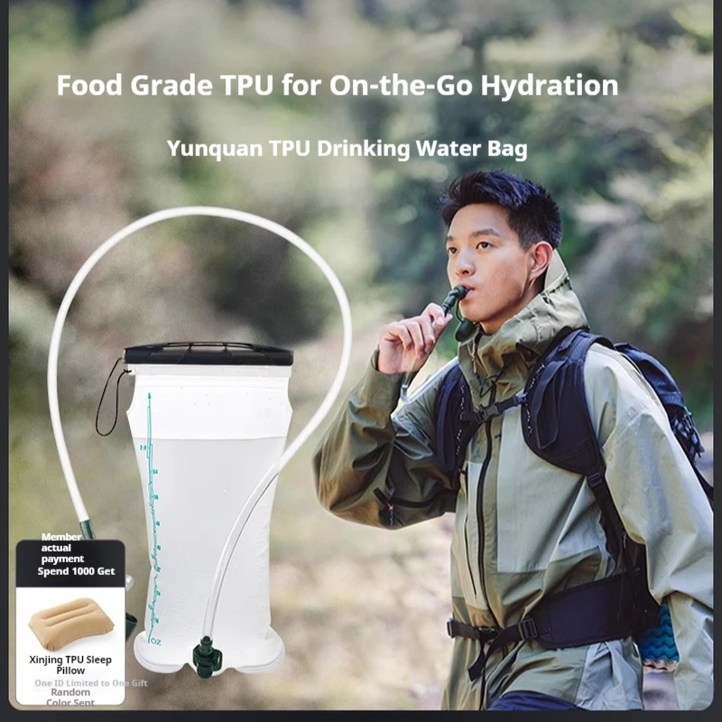 

Outdoor Portable Large Thickened Folding Water Bag Camping Hiking Drinking Water Pouch Mountain Climbing Water Sack