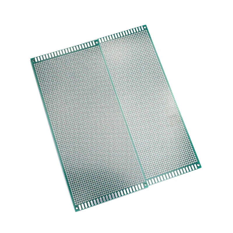 2 Stück 2,54 mm Rastermaß Doppelseitige Universelle Leiterplatte 10x22 cm Größe Elektronische Komponente für DIY-Projekte – Detail 2