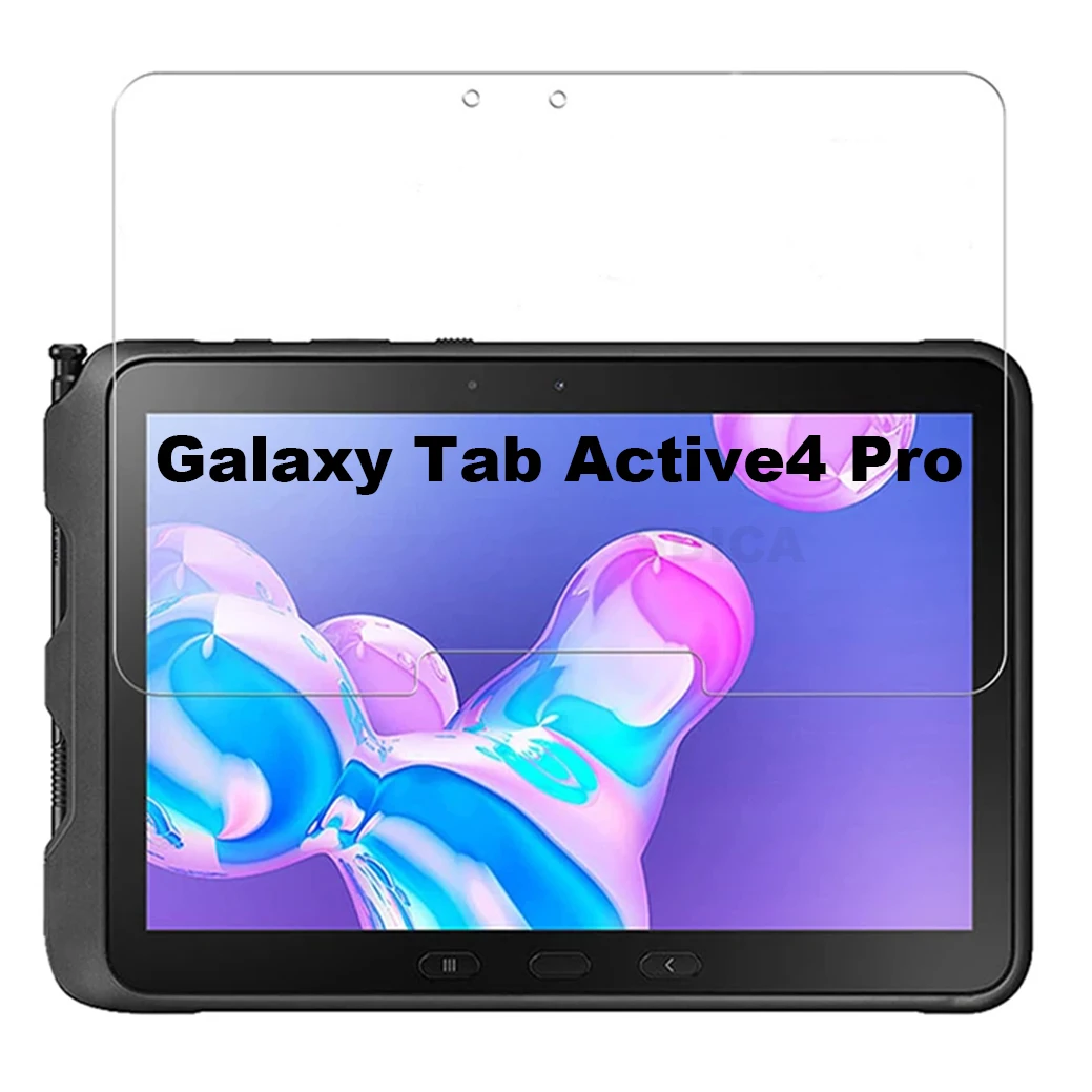 For Samsung Galaxy Tab Active4 Pro 2022 Tempered Glass Screen Protector 10.1 Inch Tablet HD Clear Protective Film T636