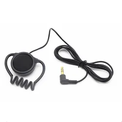 Ear Hook Headphone Single Side Earphone 1-Bud Earpiece for tourist guide,meeting,Radio ,translation