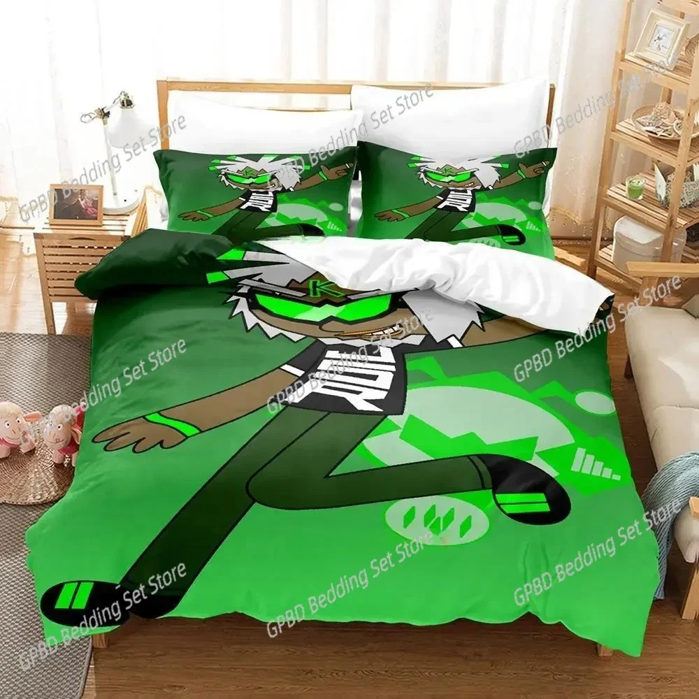 

Dj Professor K Comfortable Duvet Quilt Cover Pillowcase Bedding Set Children Bedroom Decoration Home Textile