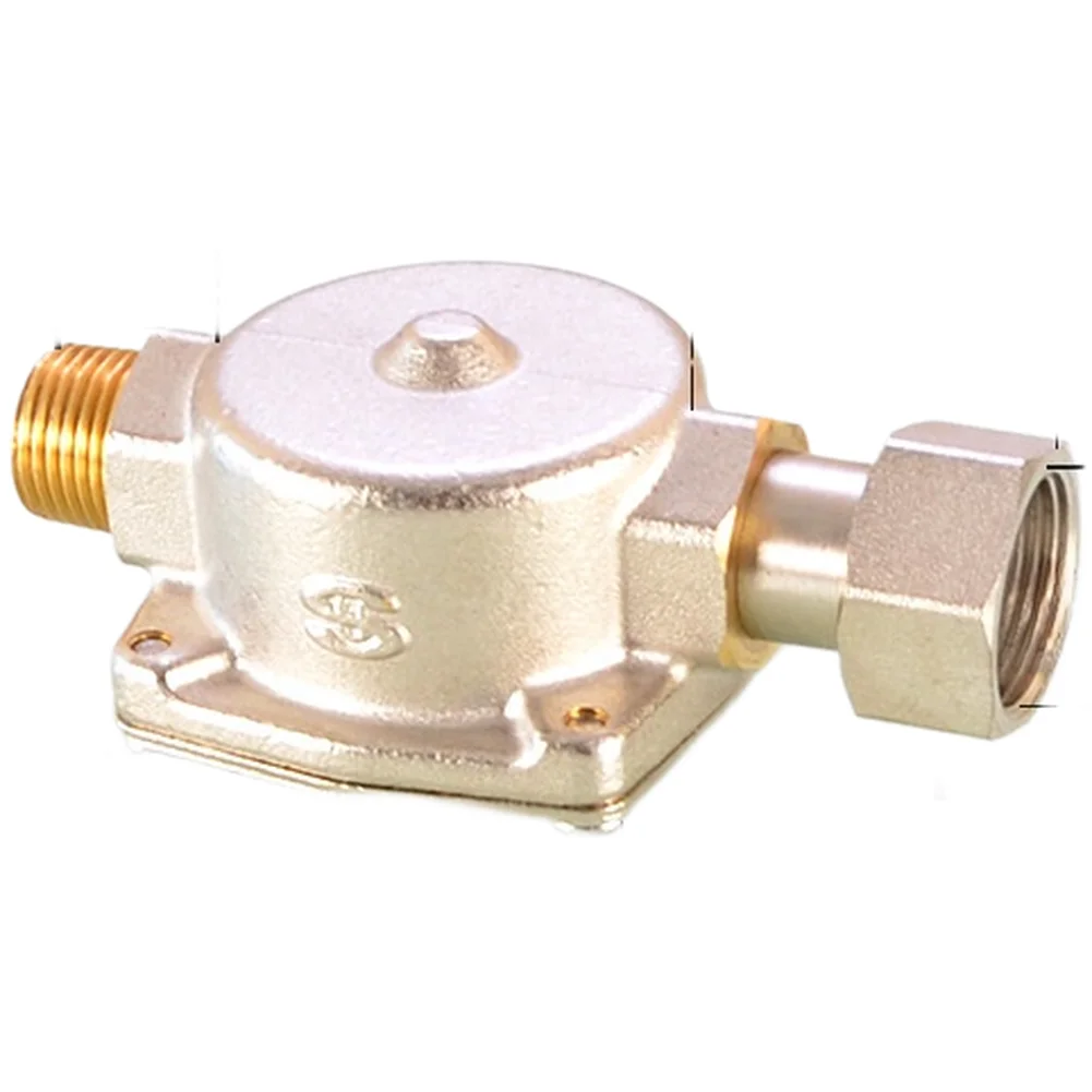 For Gas Line Filter for Water Heater Applications Featuring 4 Point and 6 Point Brass Internal External Fittings
