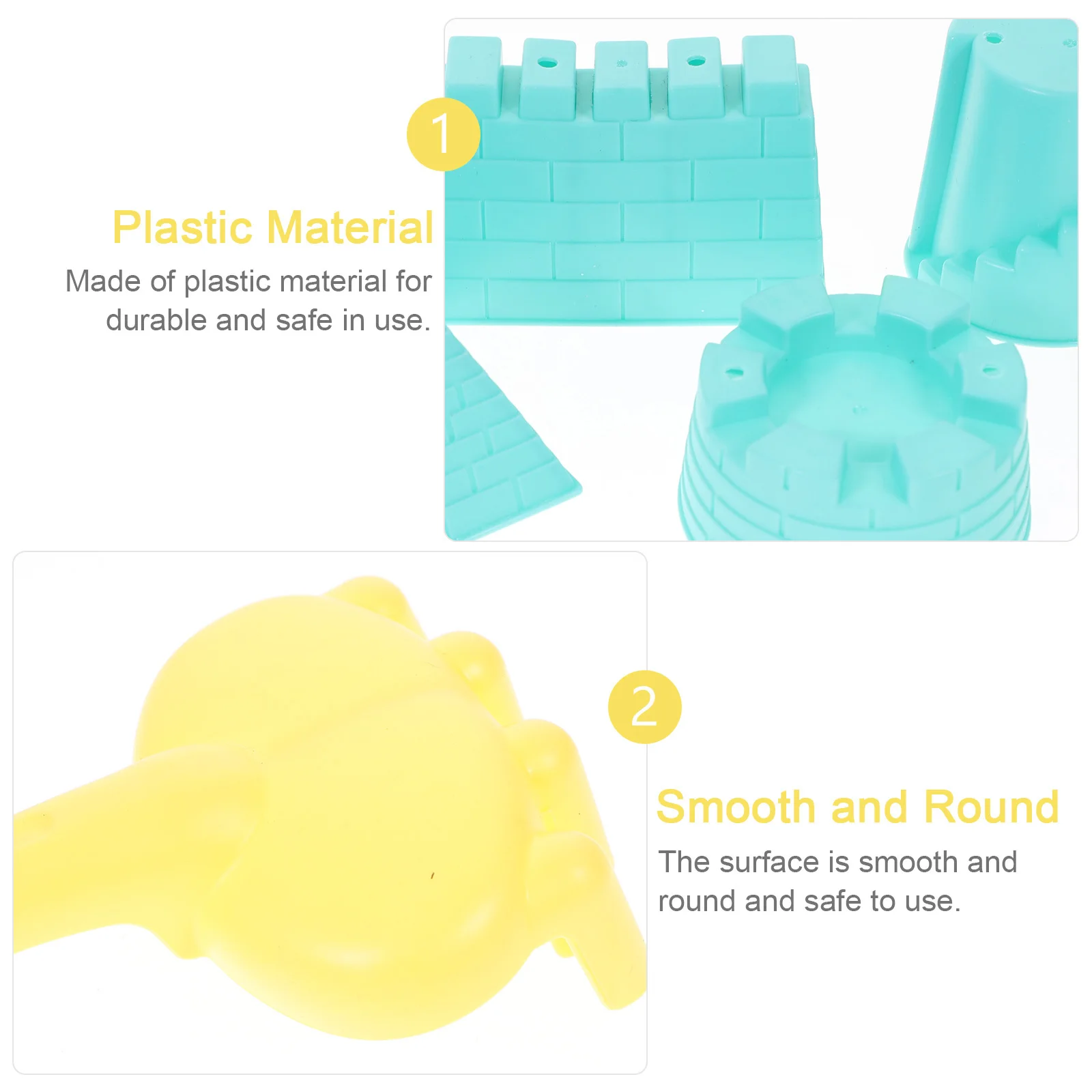 

1Set Summer Beach Play Set for Kids Sand Castle Building and Digging Tools Portable Outdoor Fun Encourages Creativity and