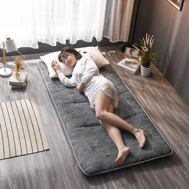 Extra Thick Foldable Floor Mat,Ultra Soft Tatami Mattress for Napping,Portable Ground Sleeping Pad for Dormitory,Living Room Use