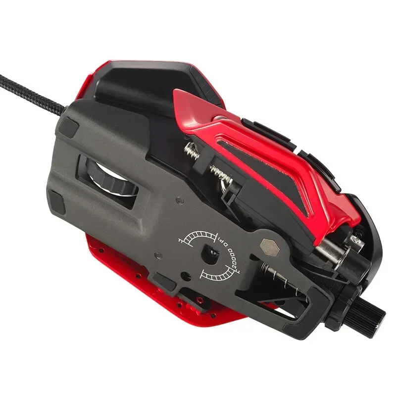 ماوس ألعاب MAD CATZ RAT8+ ديناميكي RGB وزن قابل للتعديل FPS تأخير منخفض ماوس سلكي بيئة العمل ملحقات ألعاب الكمبيوتر المحمول المعدنية