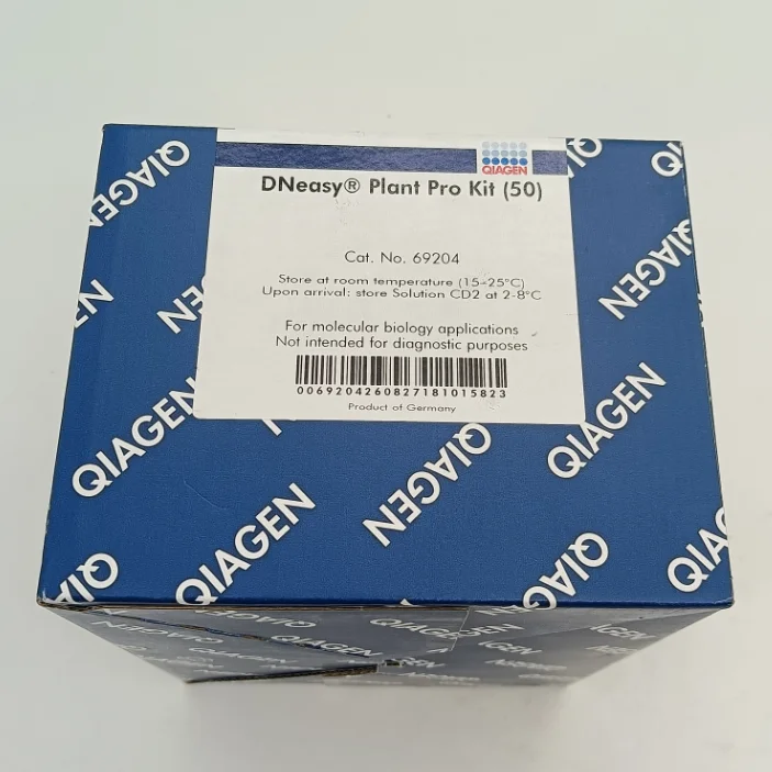 DNeasy Plant Mini Kit (50) Tissue Disruption Tubes, MB Spin Columns, Buffers, Collection Tubes for 50 Preps Cat No.69204