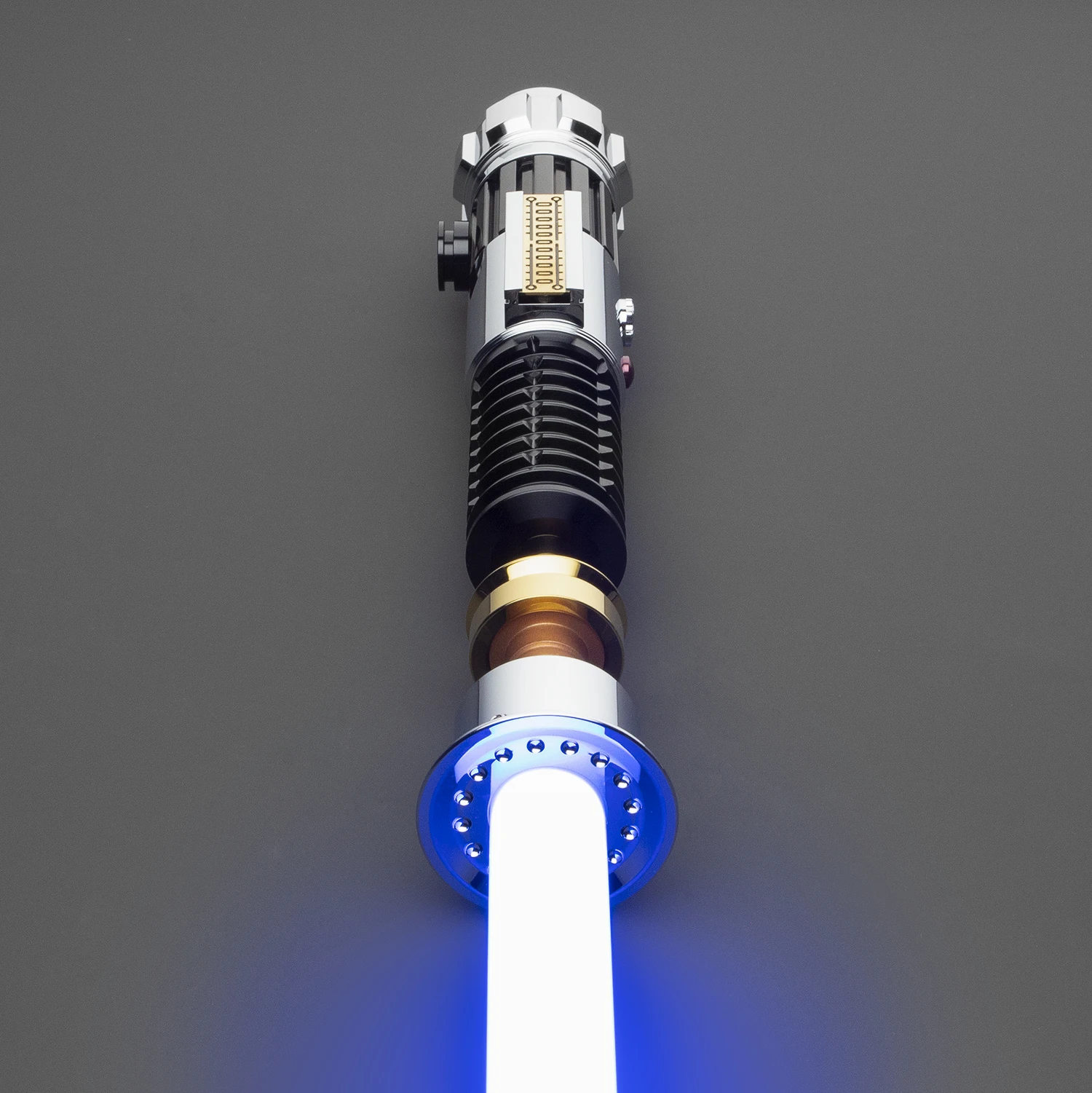 JS SABER Obi-Wan Lightsaber Jedi Neopixel Lightsaber Metal Hilt Heavy Dueling Sensitive Smooth Infinite Changing Hitting Sound