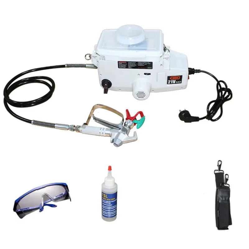 

Portable Airless Paint Sprayer Machine Battery Powered for Wall Putty Application-Manufactured by Name
