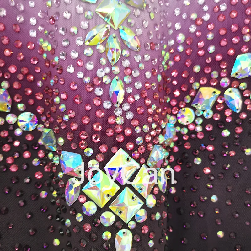 Joycan Rhthmic Gymnastik Trikots Mädchen Frauen rosa Spandex elegante Tanz kleidung für den Wettbewerb