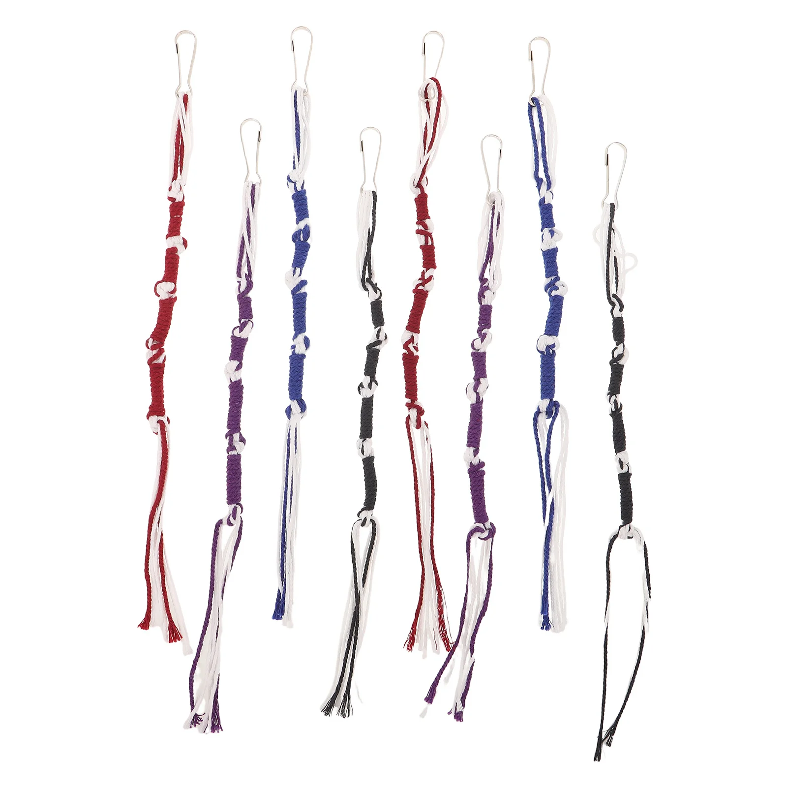 

8 шт. нитей для талита (цитцитов) с бахромой, для традиционных еврейских узлов, аксессуары для религиозной одежды